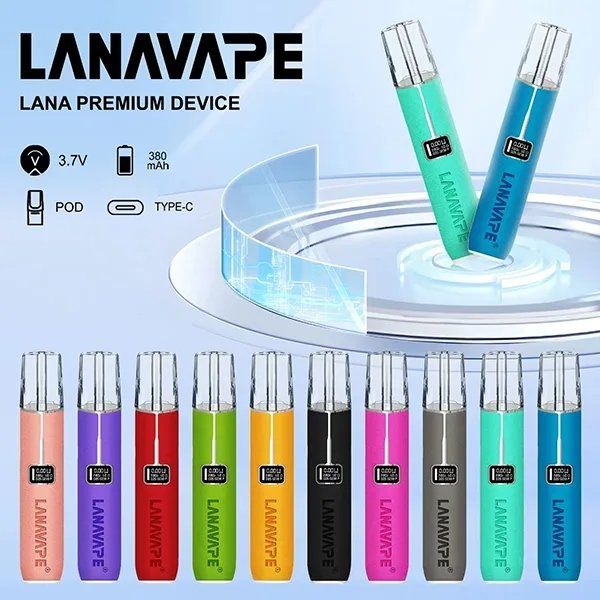 Lana皮革主機 Lanavape皮革主機煙桿 可調節功率 通配一代煙彈